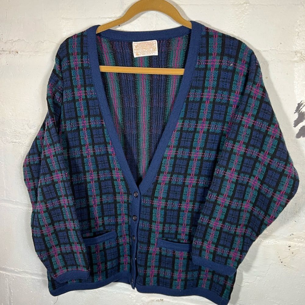 Vintage Pendleton Cardigan Sweater - Picture 3 of 8